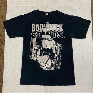 Vintage The Boondock Saints Promo T-Shirt S/S Black Size S
